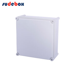 ABS/PC Clear Transparent clamshell outdoor waterproof box with plastic buckle